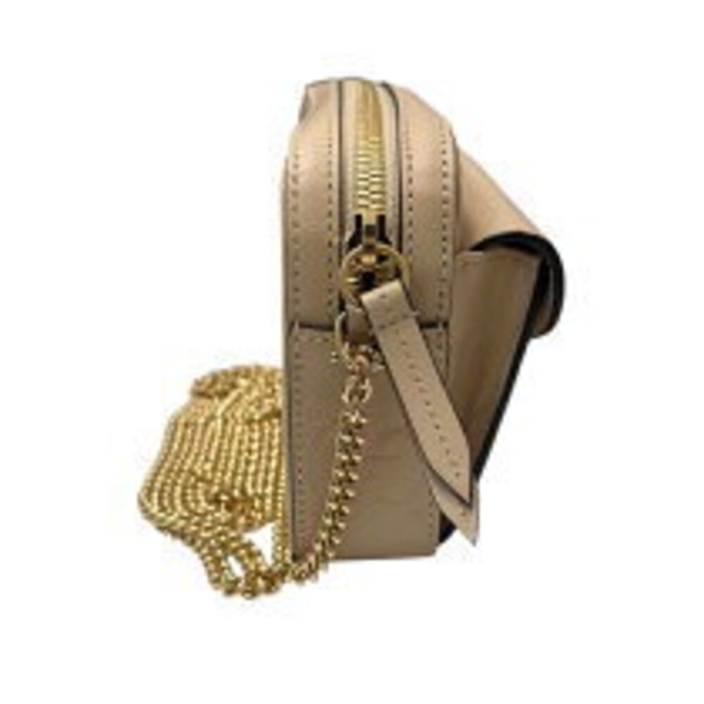 Gucci GG Tan Leather Super Shoulder Bag Beige